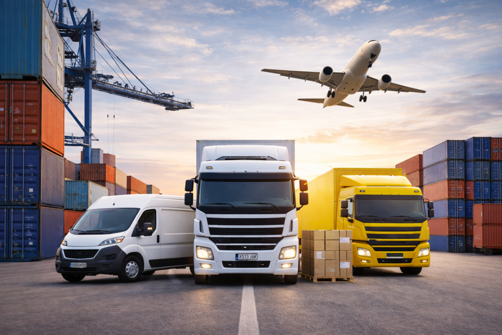 Organización del transporte y la distribución